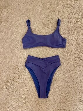 Aerie wide ribbed bikini